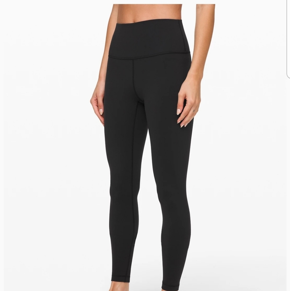 LULULEMON 7/8 WUNDER UNDER HIGH WAISTED LEGGINGS